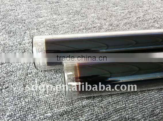 High efficiency three targets solar vacuum tube