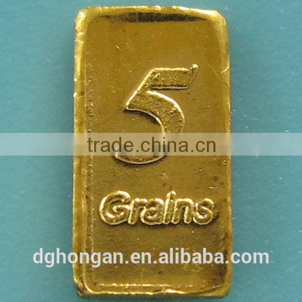 A1 .999 Fine 5 Grains Gold Bar