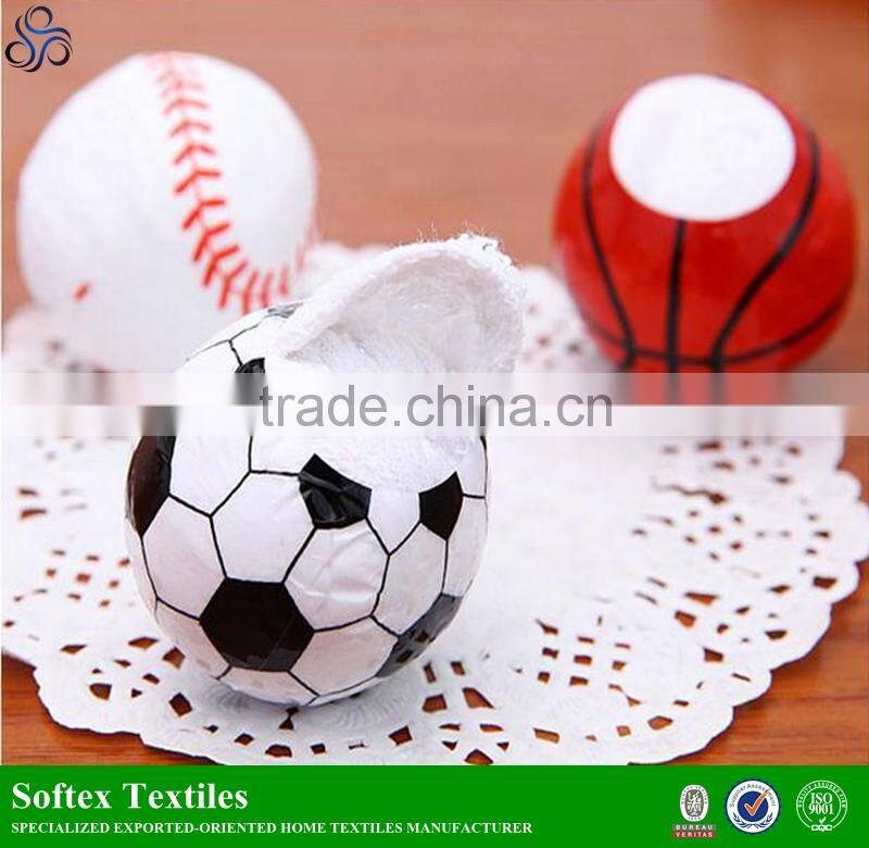 100% cotton magic compressed towels,ball shape compressed towel