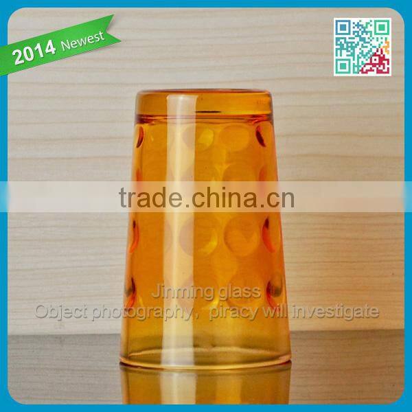 Wholesale colored glass candle holder