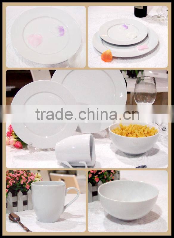 Chaozhou porcelain 16pcs round dinner sets