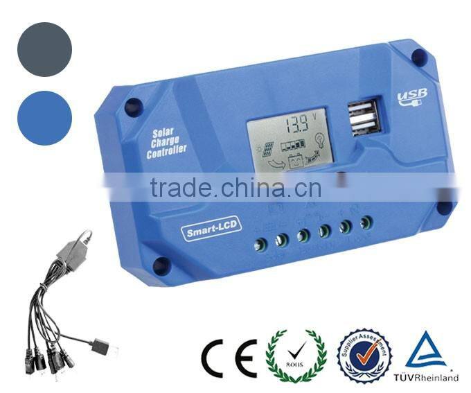 solar panel controller 12V 24V auto for charging battery most popuplar
