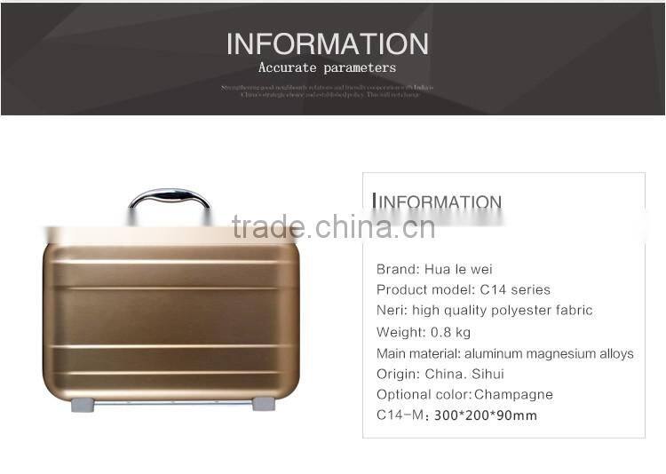 HLW stable professional makeup bag wholesale metal boxes