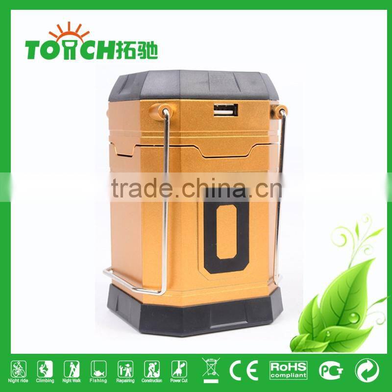 RU Hot Sale LED Camping Light Solar Energy Camp Lamp Fashion Telescopic Lantern Rechargeable Desk Light with Charger