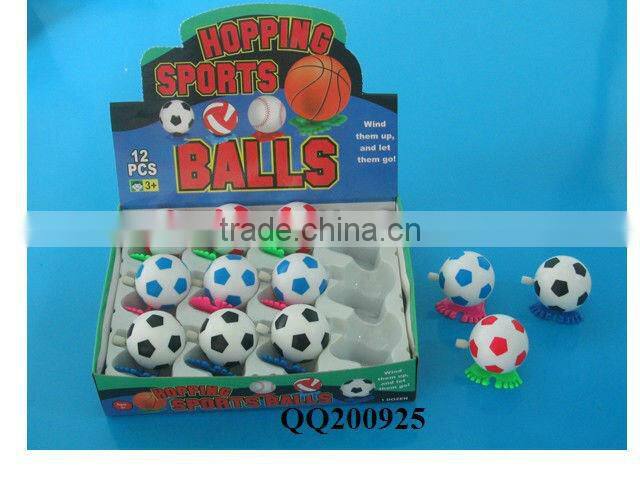 Plastic wind-up jumping human skeleton