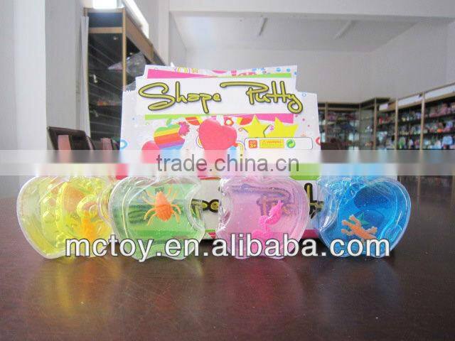 Factory price Apple shape crystal Putty slime crystal gift crystal slime toys