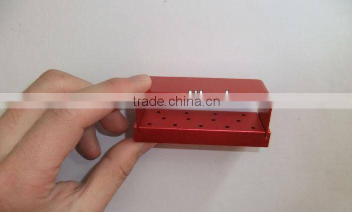 15 holes high speed Aluminium Dental Bur Holder ( high quality)