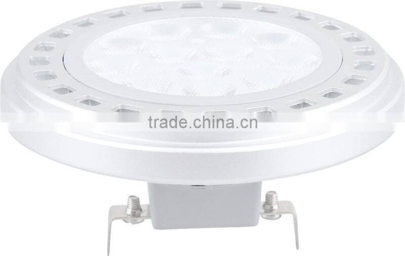 Factory price 230V 15W 1200LM ra80 aluminium 220v GU10 AR111 Light