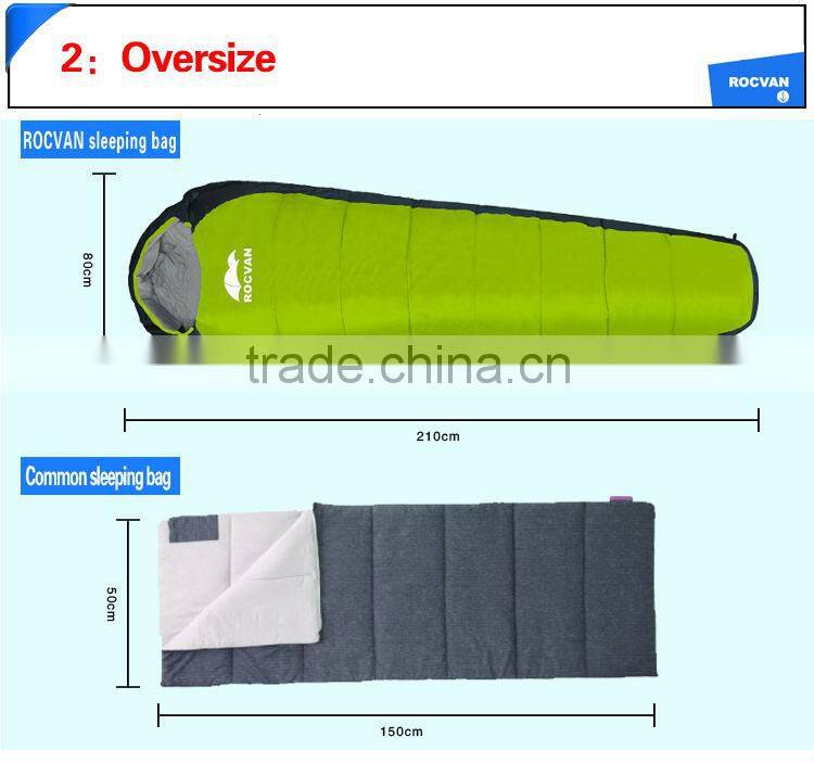 mummyshaped sleeping bag,top quality down sleeping bag