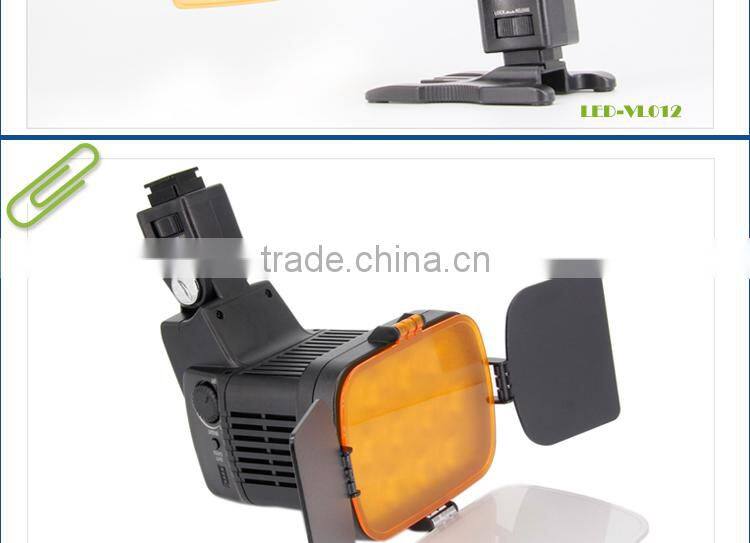 Professional VL-012 Video Shooting LED Light For DV Camcorder And Camera