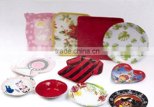 Fully automatic paper plate forming making machine MR-400