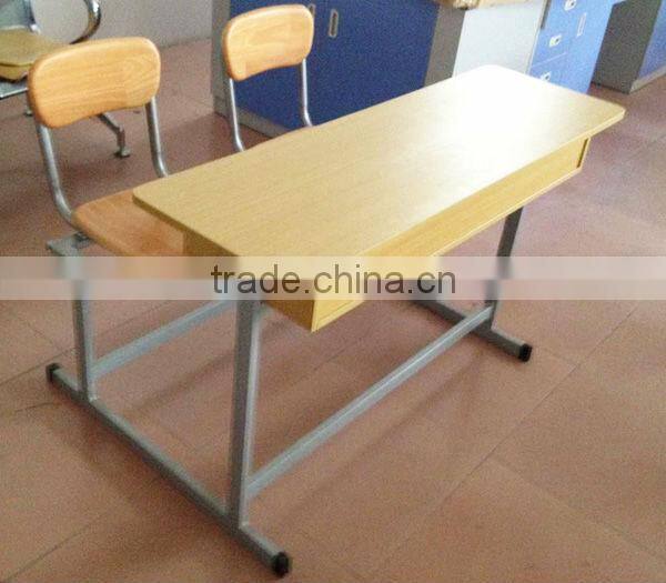 Cheap Double School Desk and chair