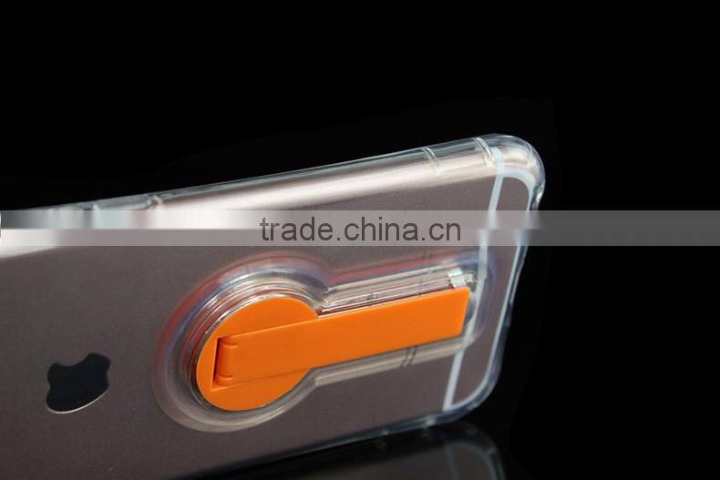 transparent TPU case with sport for iphone 6/6plus