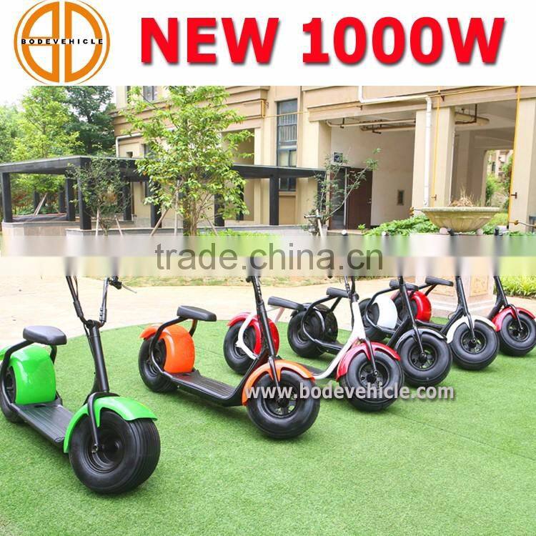 Bode 1000W Electric big wheel Halei Harley Moped Scooter with Lithium Battery
