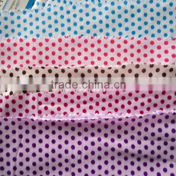 96% Poly 4% spandex stretch knitted fabric for garment