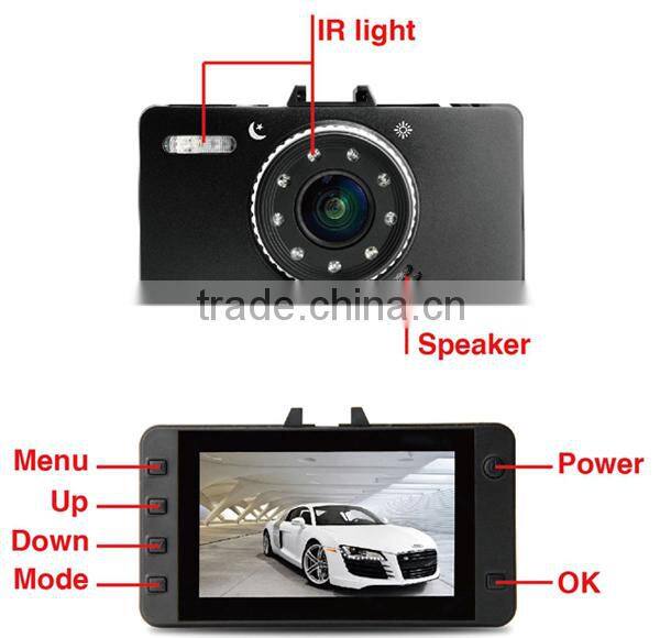 WDR good Night vision black view car DVR