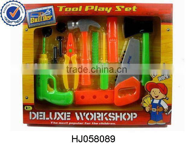 Kids Plastic Tool Play Set, Workshop Toys tool