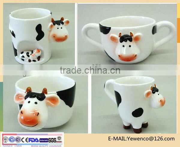 ceramic cow mug