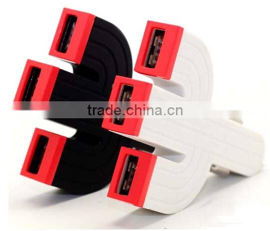 Newly 4.2A 3 port USB Car Charger for Iphone