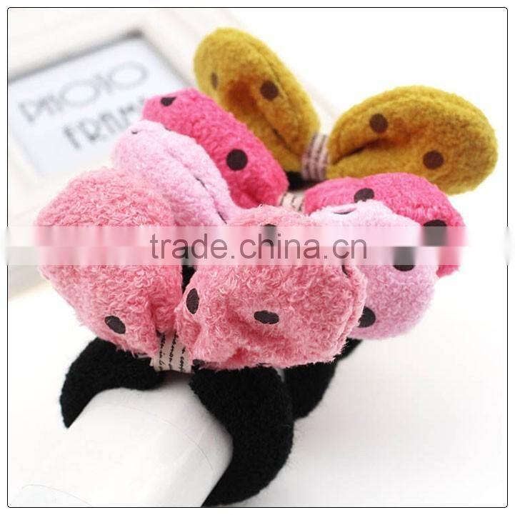 Fancy Design Classic Best Price Girls Bow Elastic Band for Hair
