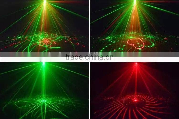 2016 NEW Stage 10W led white strobe light with 48patterns laser light RG/led twinkling star laser/led laser lighting
