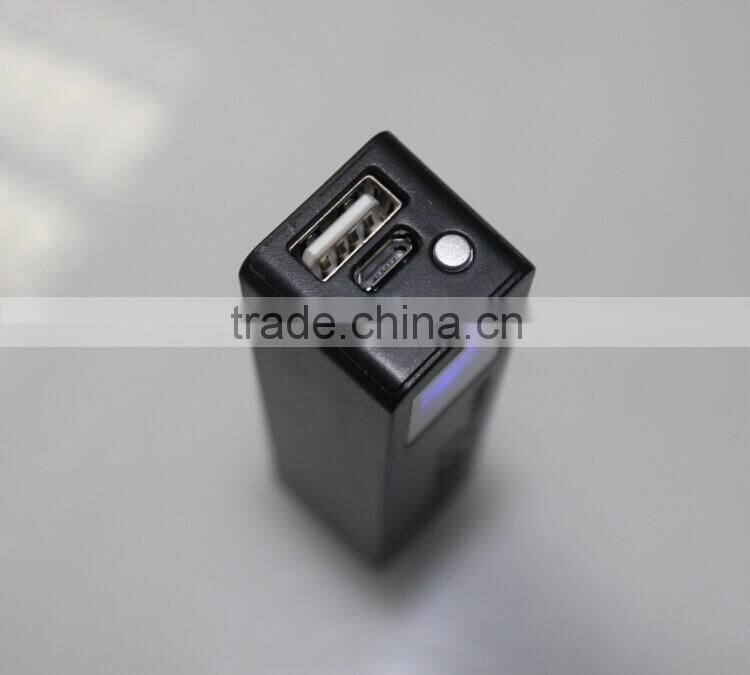DELONG newest power bank with led screen 2600mah