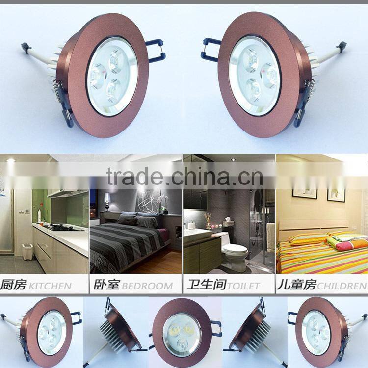 High Power 3W 5W 7WLed Downlight, High Power Led Downlight High Power Led Down Light