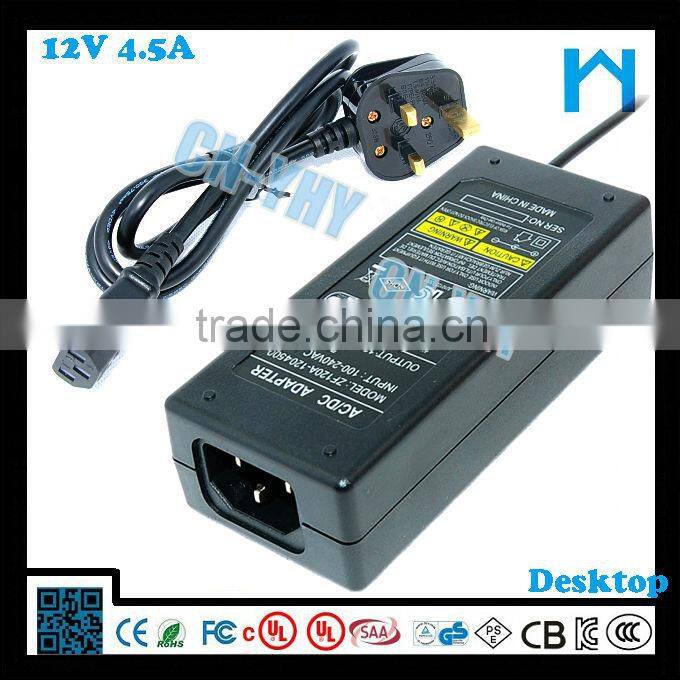 Good quality for 3d printer adapter 12V 4.5a for monitor
