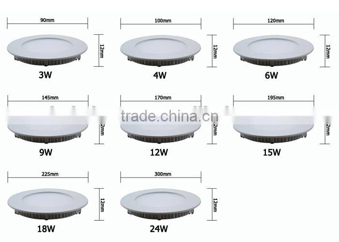 panel light 18/36/48/72w led Ultra thin Led Panel Light Square Ceiling Panel Lighting