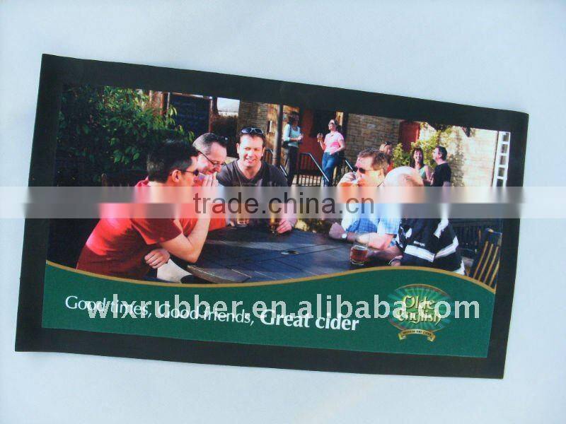 factory cheap sublimation anti slip bar mat