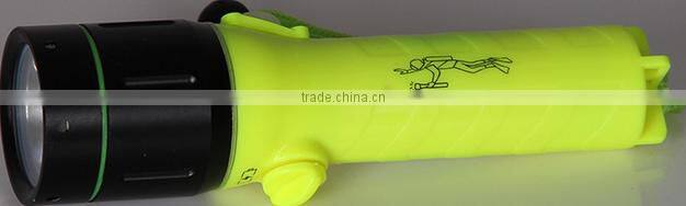 Hot sales factory supply rechargeable waterproof torch light T6 LED diving powerful led flashlight