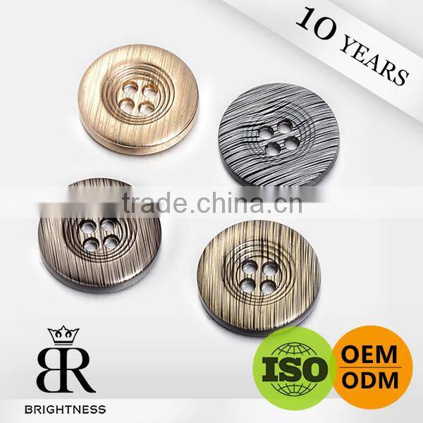 Wholesale colorful 4 holes sewing type shirt button