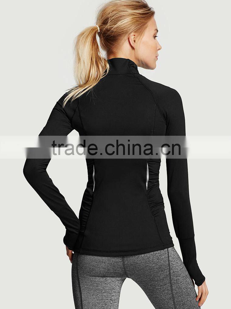 2016 Fitting outdoor jacket stretch fabric fancy women sports jackets