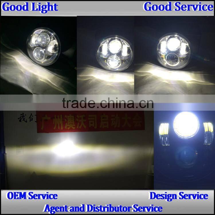 2016 New Design 5.75 inch Round motorcycle accessory led headlight for H-arley Davidson part