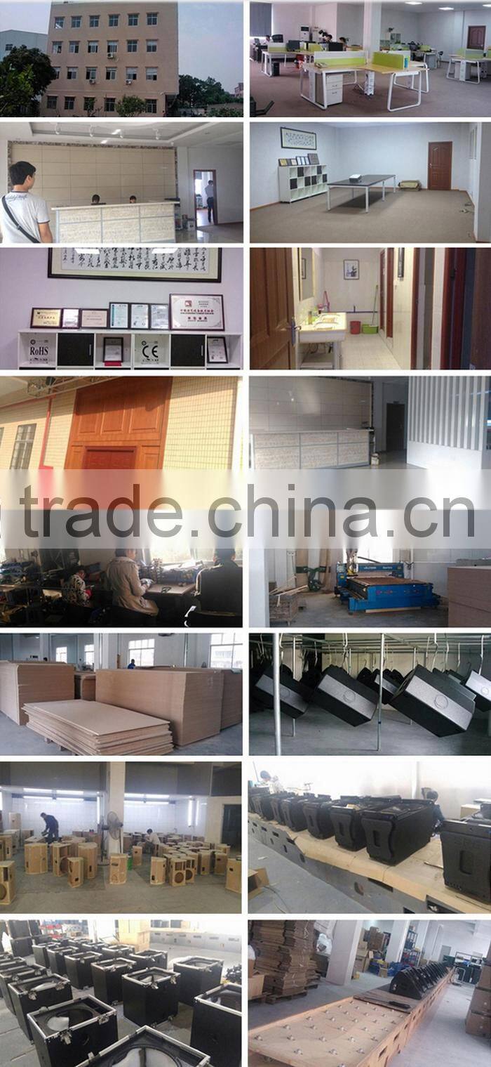 Dual 18" inch 1400W high power high quality passive pro subwoofer speaker box for disco, night club, bar/birch plywood