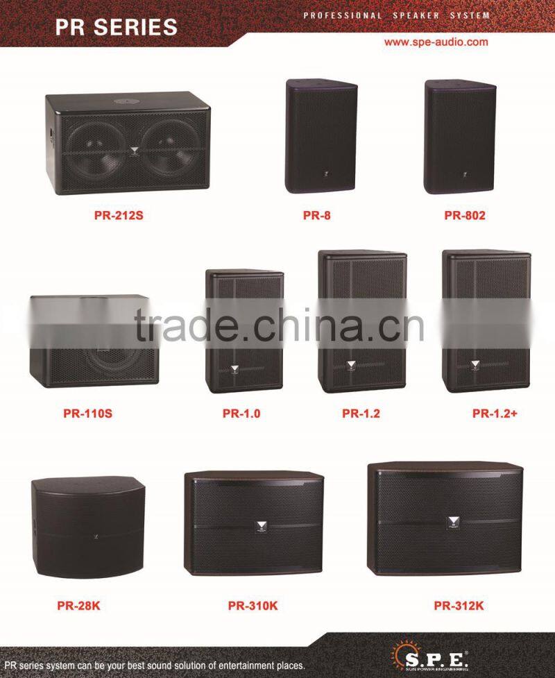 SPE Audio 3 Way 10 inch Best DJ Speakers PR-310K