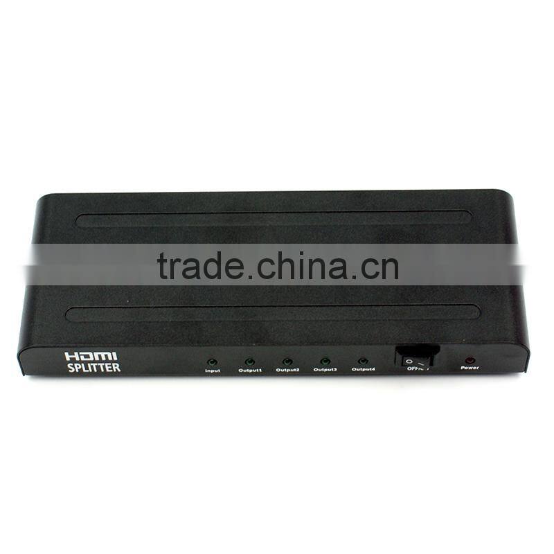 1x4 hdmi splitter with 4 way hdmi splitter