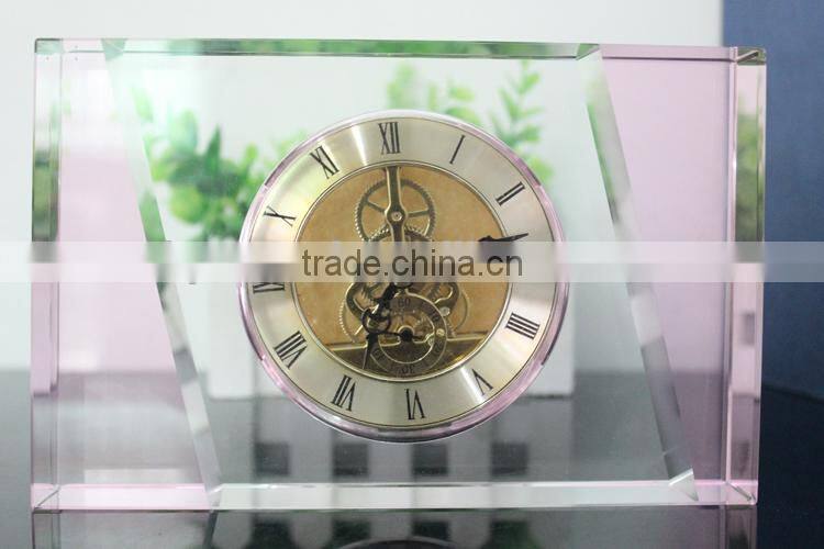 Diy Crystal Desktop Clock for decoration