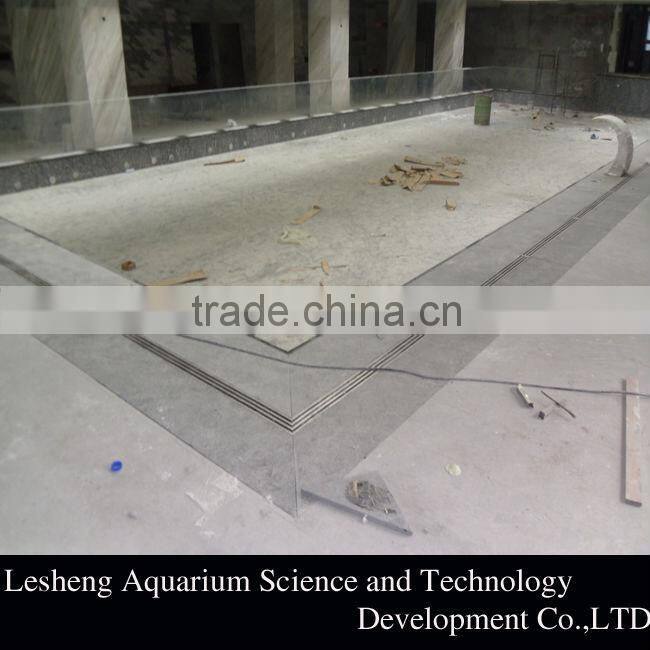 Custom clear thick acrylic sheet for acrylic swimming pool