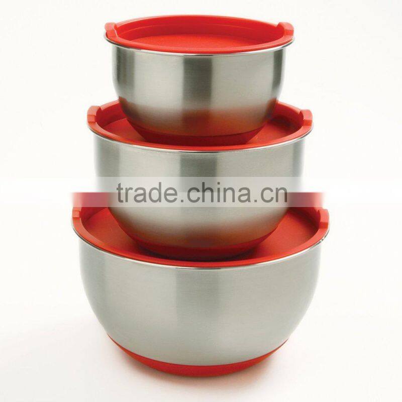 Stainless Steel Mixing Bowl of 4
