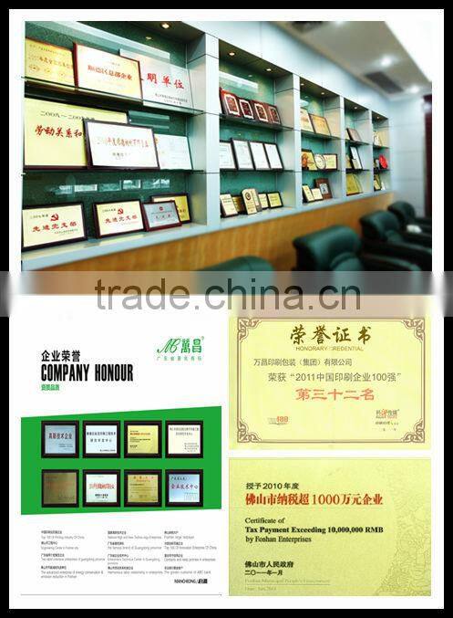 beer neck label with high quanlity