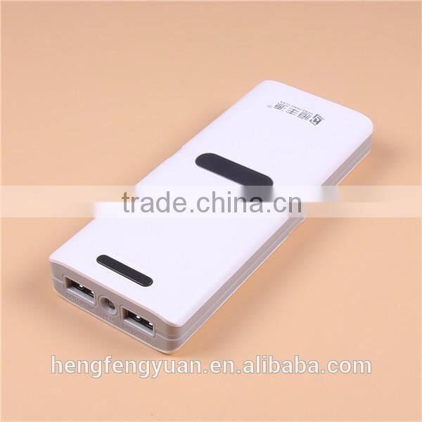 Factory Price Dual USB 18650 Power Bank 20000mAh