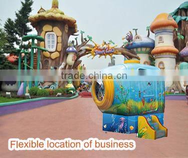 With 47 inch high-definition display roller coaster mini