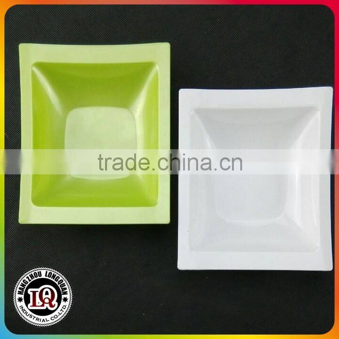 Personalized Disposable Plastic Square Salad Bowl