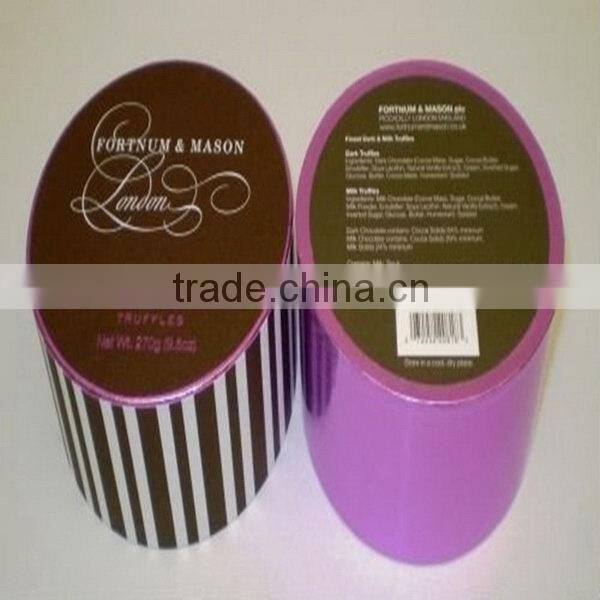 Fashionable Designer Cylinder Shirt Box