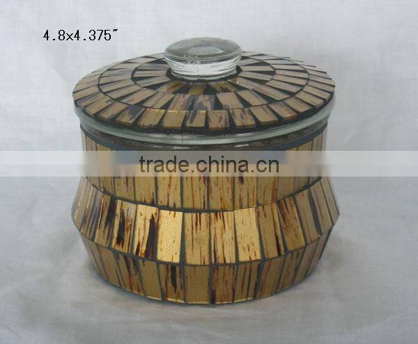 mosaic glass bath sets