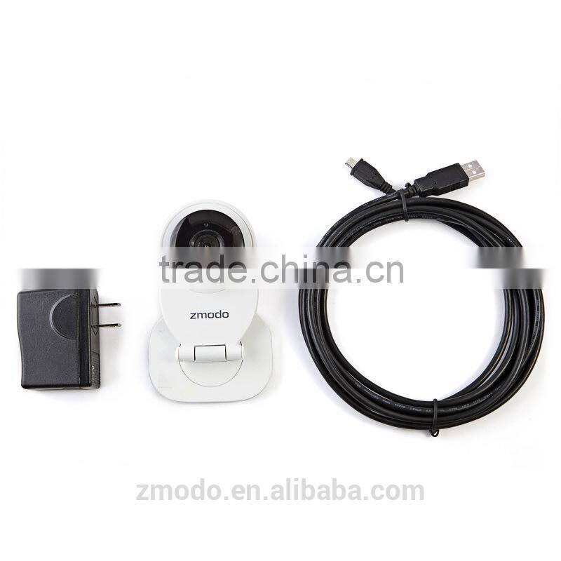 Zmodo 720P night view wifi video and audio wireless home use mini IP Camera