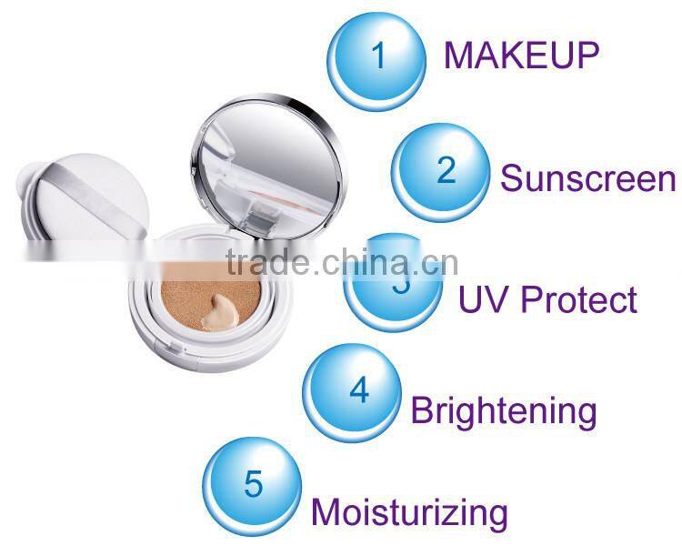 Korea Formula waterproof best snail air cushion makeup BB CC cream compact foundation