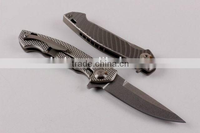 OEM Titanium handle D2 survival knife