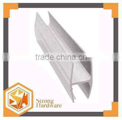 PVC glass shower door seal strip weather stip rubber sealing strip ,Water proof,U shape magnetic water proof